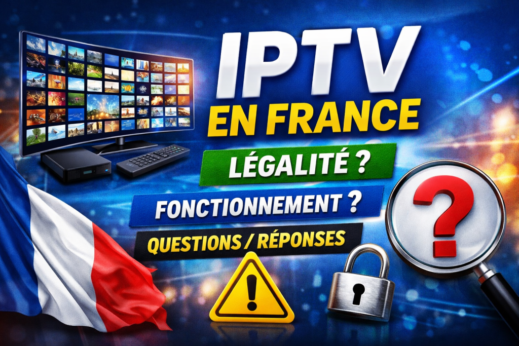 IPTVFrance FAQ IPTV en France : Questions fréquentes, légalité et fonctionnement