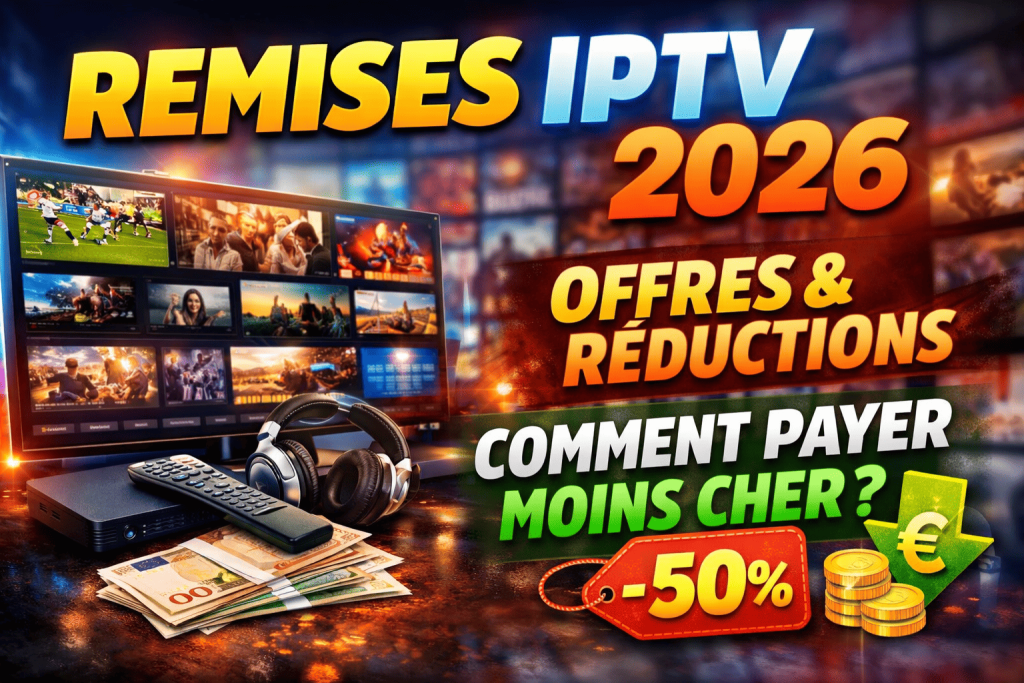 remise abonnement IPTV
